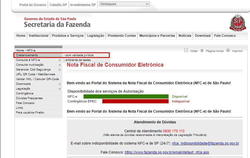 Acesso Contribuinte